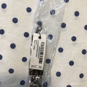 Henri Bendel silver collar